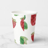 夏イチゴ赤ちゃんシャワーゲーム 紙コップ (右)