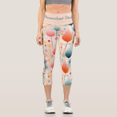 夏エレガント気球 – とお洒落繊細さ カプリレギンス (正面)