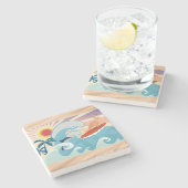 夏オーストラリア ストーンコースター (横)