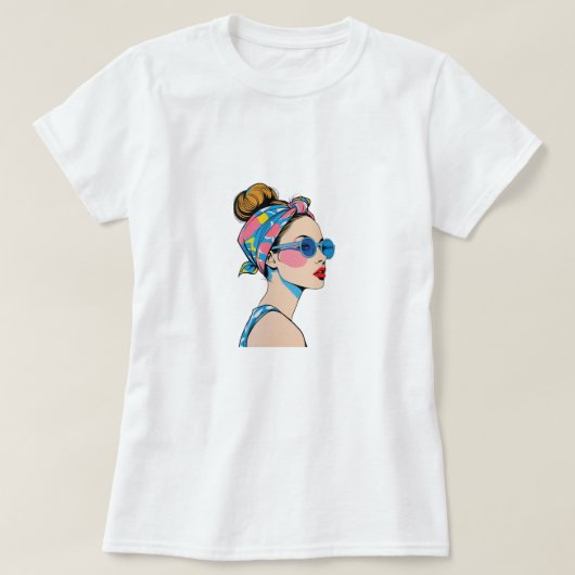 夏カジュアル» Women's Tシャツコレクション Tシャツ (デザイン正面)