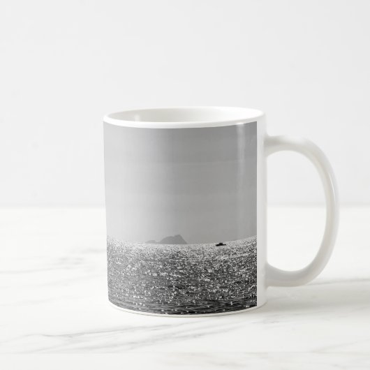 夏カッコいいの帆船の写真 コーヒーマグカップ (右)