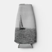 夏カッコいいの帆船の写真 ボトルクーラー (正面)