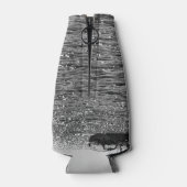 夏カッコいいの帆船の写真 ボトルクーラー (裏面)