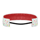 夏カッコいいアイスクリーム、ポップス、冷たい飲み物 アスレチックヘッドバンド (裏面)