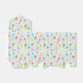 夏カッコいいアイスクリーム、ポップス、冷たい飲み物 フェイバーボックス (折り畳みなし)