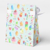 夏カッコいいアイスクリーム、ポップス、冷たい飲み物 フェイバーボックス (裏面サイド)