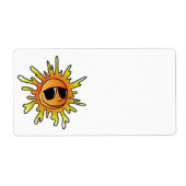 夏カッコいい日 ラベル (正面)