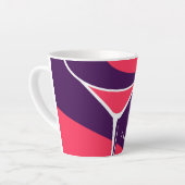 夏カラフルが過ぎる カフェラテマグ (左アングル)