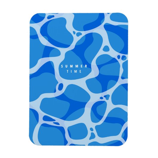 夏カラフルが過ぎる マグネット (縦)