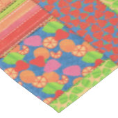 夏カラフルのフェイク果実の継ぎ目 テーブルクロス (アングル)