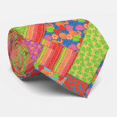 夏カラフルのフェイク果実の継ぎ目 ネクタイ (ロール)