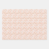 夏カラフルのフローラ ラッピングペーパーシート (正面3)