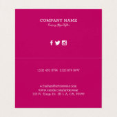 夏カラフルの果実 名刺 (内部フラット)