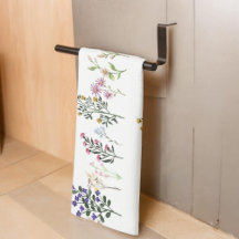 夏カラフルの野草模様