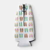 夏カラフルビーチパーティービーチサンダルボトルクール ボトルクーラー (裏面)