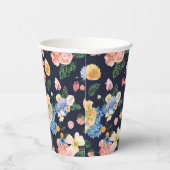夏カラフルフローラパーティー紙杯 紙コップ (右)