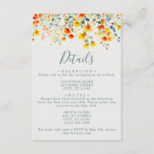 夏カラフルフローラ結婚詳細