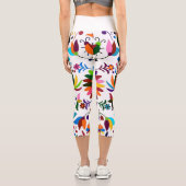 夏カラフルヴィンテージ用レギンス カプリレギンス (裏面)