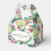 夏カラフル花模様 フェイバーボックス (裏面サイド)