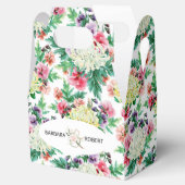 夏カラフル花模様 フェイバーボックス (オープン)