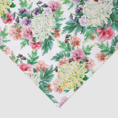 夏カラフル花模様 薄葉紙 (詳細)