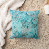 夏カリブの人魚はかりで測1 クッション (ブランケット)