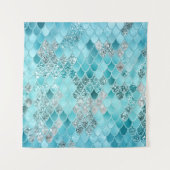 夏カリブの人魚はかりで測1 タペストリー (正面)