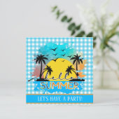 夏クール愛好家のパーティー 招待状 (スタンド正面)