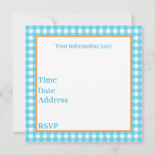 夏クール愛好家のパーティー 招待状 (裏面)