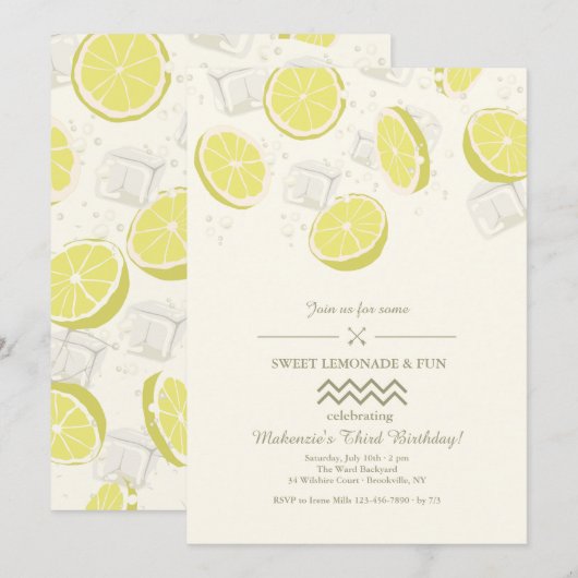 夏クール招待状 招待状 (正面/裏面)