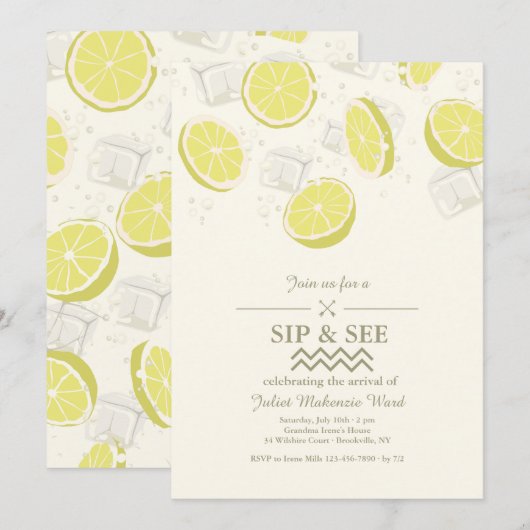 夏クール招待状 招待状 (正面/裏面)