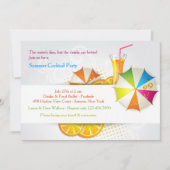 夏クール招待状 招待状 (正面)