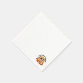 夏クール犬フローティング – かわいい子犬プールパーティー スタンダードカクテルナプキン (角)