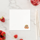 夏クール犬フローティング – かわいい子犬プールパーティー スタンダードカクテルナプキン (インサイチュ)