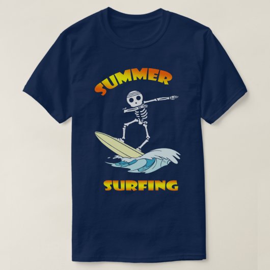 夏サーフィンTシャツ1 Tシャツ (デザイン正面)