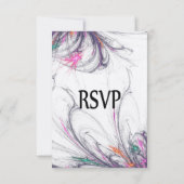 夏シンプルRSVP 出欠カード (裏面)