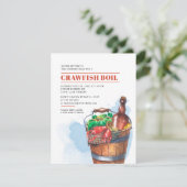 夏シーフードファミリークロウフィッシュ沸騰パーティー 招待状 (スタンド正面)