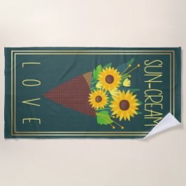 夏スタイリッシュモダン ビーチタオル