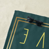 夏スタイリッシュモダン ビーチタオル (インサイチュ)