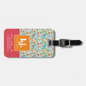 夏スタイリッシュ |モノグラおもしろいムパーソナライズされた ラゲッジタグ (正面横)