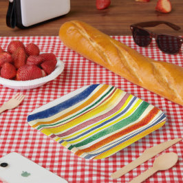 夏ストライプ期 ペーパープレート