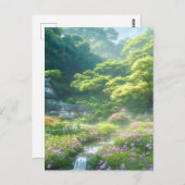 夏チャーム ポストカード (正面/裏面)