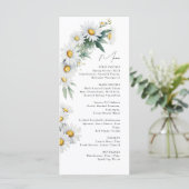 夏デイジーの結婚花のメニュー メニュー (スタンド正面)