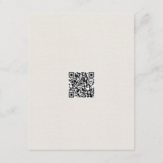 夏デイジーブルーフローラ詳細エンクロージャカード エンクロージャーカード (裏面)