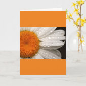 夏デイジー折り空白のグリーティングカード カード (黄色い花)