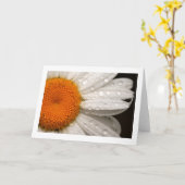 夏デイジー折り空白のグリーティングカード カード (黄色い花)