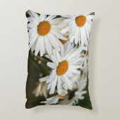 夏デイジー枕 アクセントクッション (裏面(縦))
