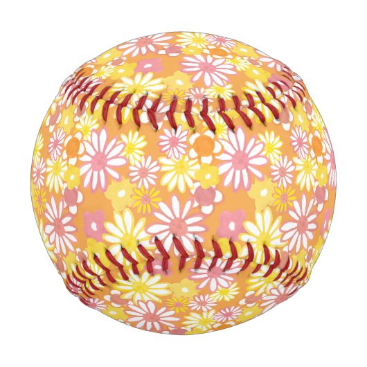 夏デイジー野球 野球ボール (正面)