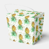 夏パイナップル模様の果実 フェイバーボックス (裏面サイド)