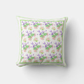 夏パターンの懐かしい香り装飾用クッション クッション (正面)